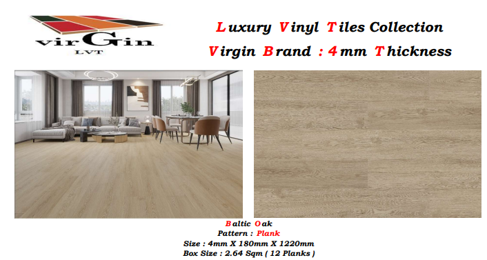 Virgin - LVT - 4MM - Collection